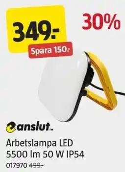 Jula Anslut. arbetslampa led 5500 im 50 w ip54 017970 erbjuda