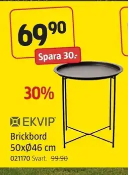 Jula XEKVIP Brickbord erbjuda