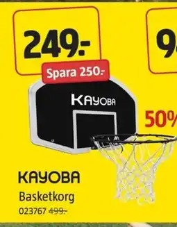Jula KAYOBA Basketkorg erbjuda