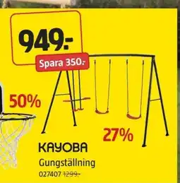 Jula KAYOBA Gungställning erbjuda