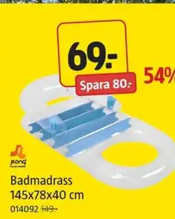 Jula Badmadrass erbjuda
