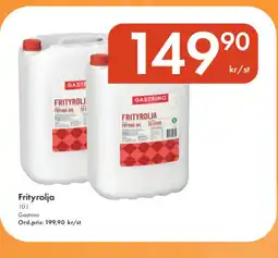 Snabbgross Frityrolja erbjuda