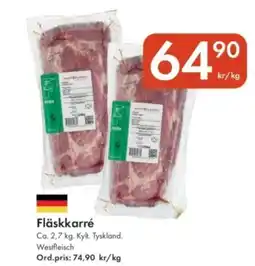 Snabbgross Fläskkarré erbjuda
