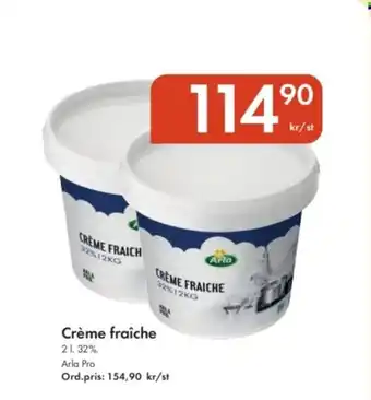 Snabbgross Crème fraîche erbjuda