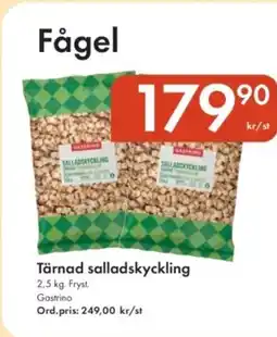 Snabbgross Tärnad salladskyckling erbjuda