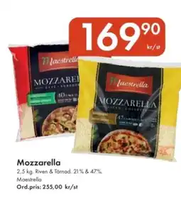 Snabbgross Mozzarella erbjuda