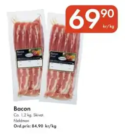 Snabbgross Bacon erbjuda