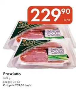 Snabbgross Prosciutto erbjuda