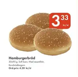 Snabbgross Hamburgerbröd erbjuda