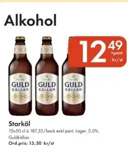 Snabbgross Starköl erbjuda
