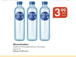 Snabbgross Mineralvatten erbjuda