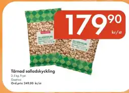 Snabbgross Tärnad salladskyckling erbjuda