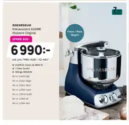Elon ANKARSRUM Köksassistent 6230RB Assistent Original erbjuda