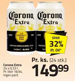 Fleggaard Corona extra erbjuda