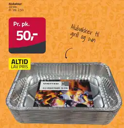 Fleggaard Alubakker erbjuda