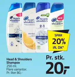 Fleggaard HEAD & SHOULDERS Shampoo erbjuda