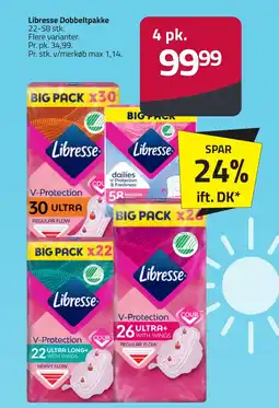 Fleggaard LIBRESSE Dobbeltpakke erbjuda