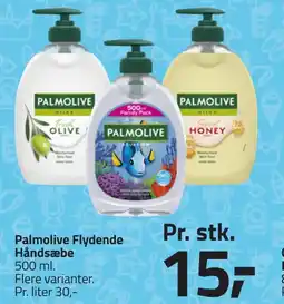 Fleggaard PALMOLIVE Flydende håndsæbe erbjuda