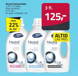 Fleggaard NEUTRAL Vaskemiddel erbjuda