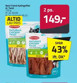 Fleggaard BEST FRIEND Kyllingefilet el. twist erbjuda
