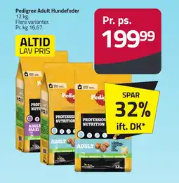 Fleggaard PEDIGREE Adult hundefoder erbjuda