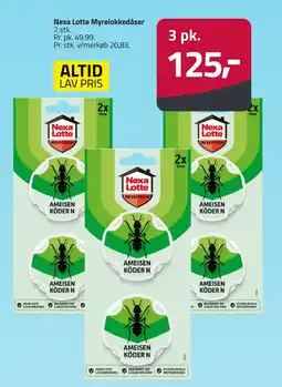 Fleggaard NEXA LOTTE Myrelokkedåser erbjuda