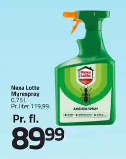 Fleggaard NEXA LOTTE Myrespray erbjuda