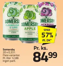 Fleggaard Somersby erbjuda
