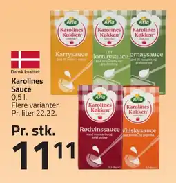 Fleggaard Karolines sauce erbjuda