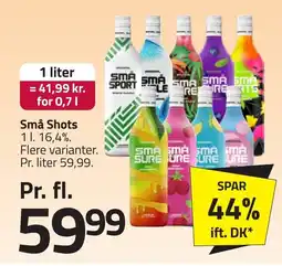 Fleggaard Små shots erbjuda