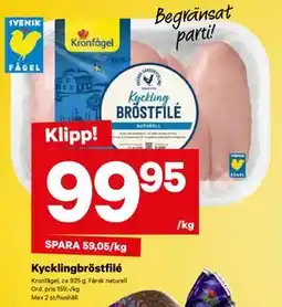 City Gross Kycklingbröstfilé, SEK 99.95 erbjuda
