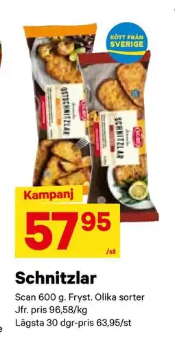 City Gross Schnitzlar, SEK 57.95 erbjuda