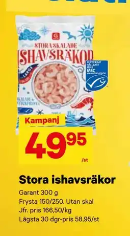 City Gross Stora ishavsräkor, SEK 49.95 erbjuda