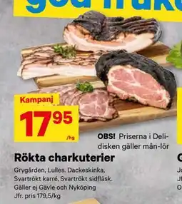 City Gross Rökta charkuterier, SEK 79.95 erbjuda
