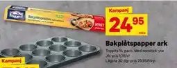 City Gross Bakplåtspapper ark, SEK 24.95 erbjuda