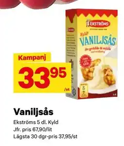 City Gross Vaniljsås, SEK 33.95 erbjuda