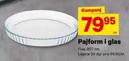 City Gross Pajform i glas, SEK 79.95 erbjuda
