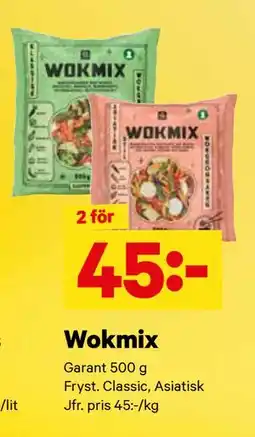 City Gross Wokmix, SEK 45 erbjuda
