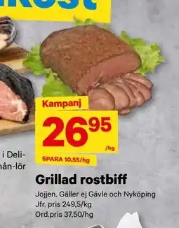 City Gross Grillad rostbiff, SEK 26.95 erbjuda