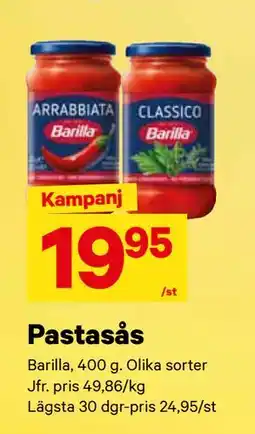 City Gross Pastasås, SEK 19.95 erbjuda