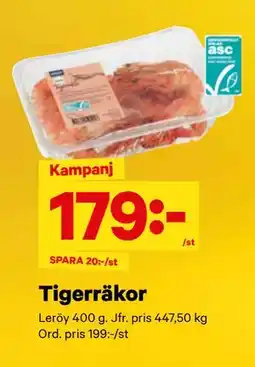 City Gross Tigerräkor, SEK 179 erbjuda