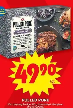 ICA Maxi ICA Pulled pork erbjuda