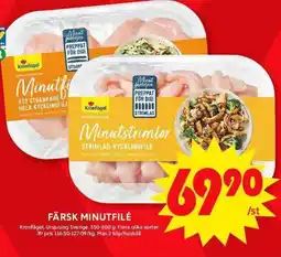 ICA Maxi KRONFÅGEL Färsk minutfilé erbjuda