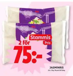 ICA Maxi ICA Jasminris erbjuda