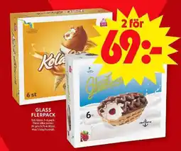 ICA Maxi SIA GLASS Glass flerpack erbjuda
