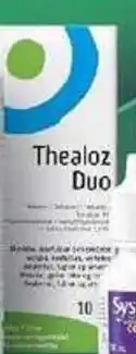 ICA Maxi THEALOZ DUO Ögondroppar erbjuda