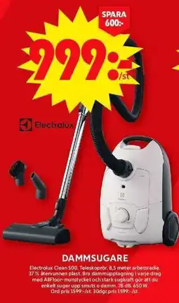 ICA Maxi ELECTROLUX Dammsugare erbjuda