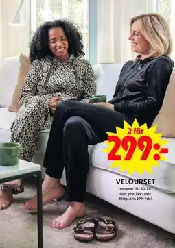 ICA Maxi Velourset erbjuda