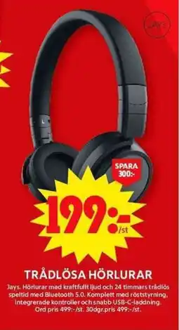 ICA Maxi Trådlösa hörlurar erbjuda
