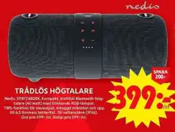 ICA Maxi NEDIS Trådlösa hörlurar erbjuda